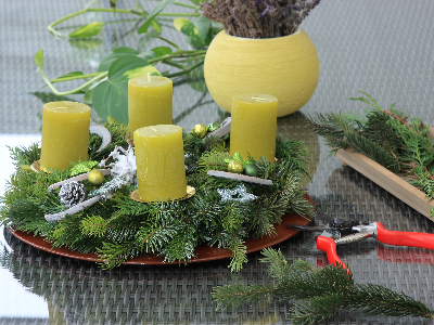 Individuelle Adventskränze vom Profi