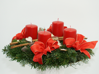 Adventskranz klassisch
