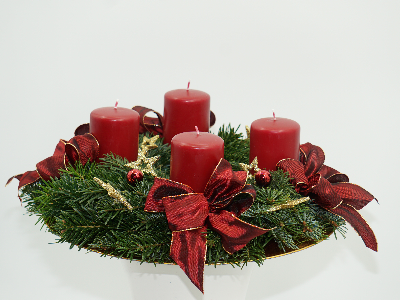 Adventskranz klassisch